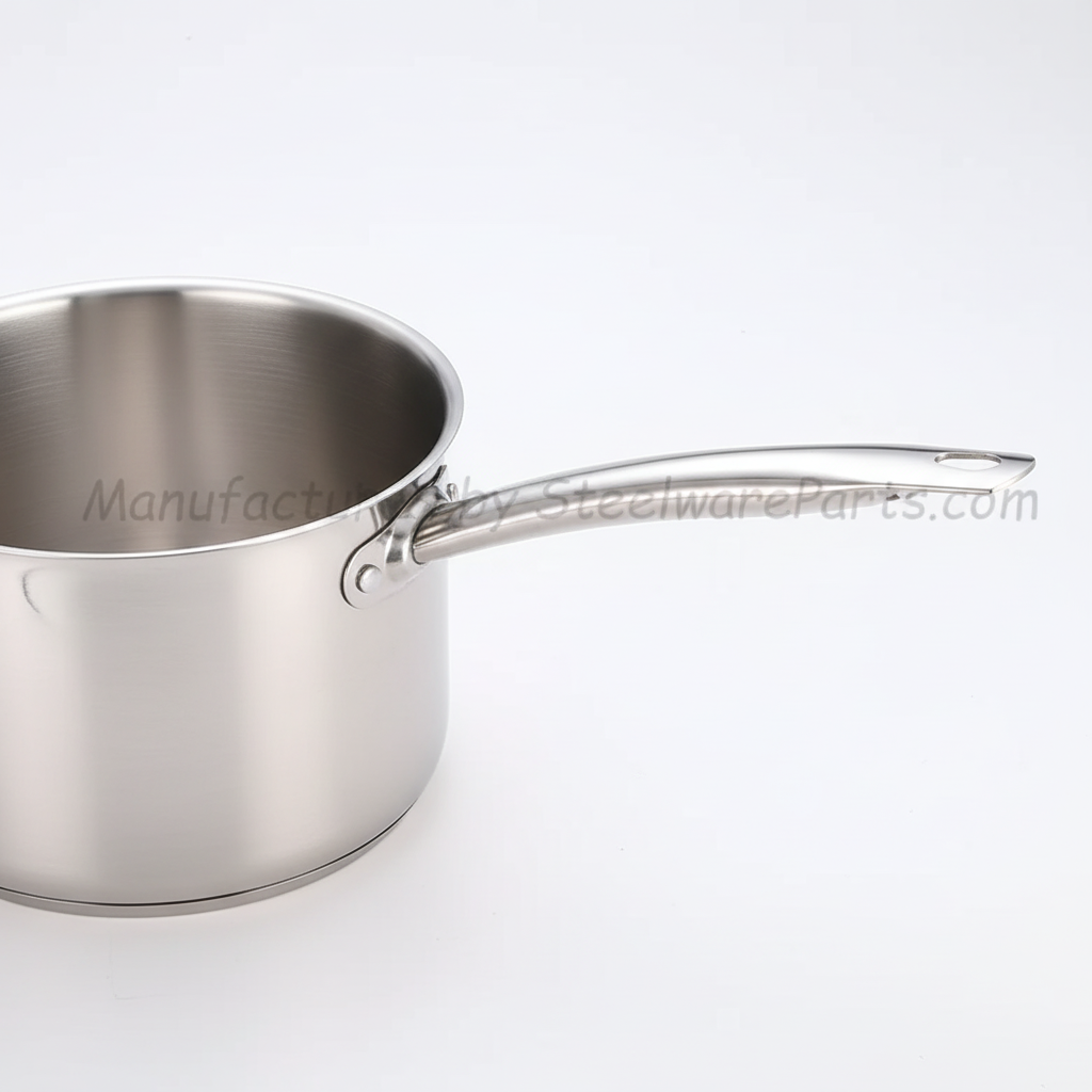B-001 Hollow-Core Stainless Steel Cookware Handle