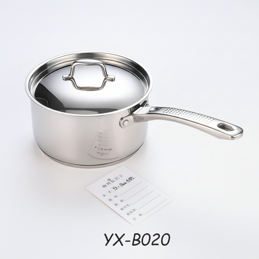 B-020 Hollow-Core Stainless Steel Cookware Handle-Extended Base Handles