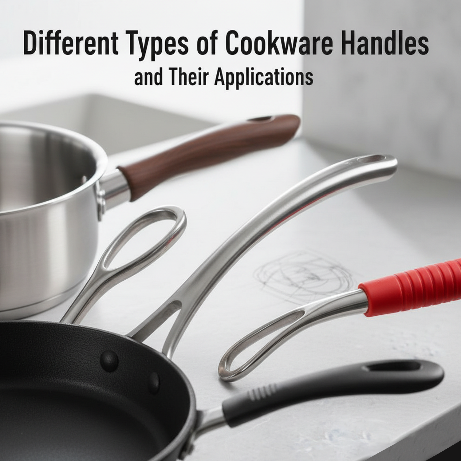 Different Types of Cookware Handles and Their Applications - steelwareparts