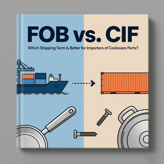 FOB vs. CIF - Which Shipping Term Is Better for Importers of Cookware Parts?