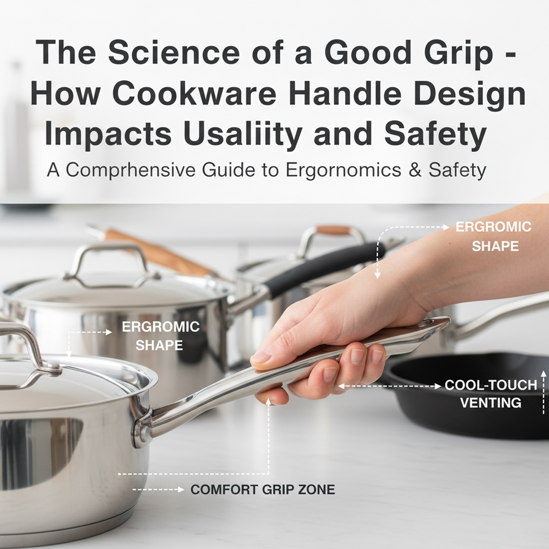 The Science of a Good Grip-How Cookware Handle Design Impacts Usability and Safety