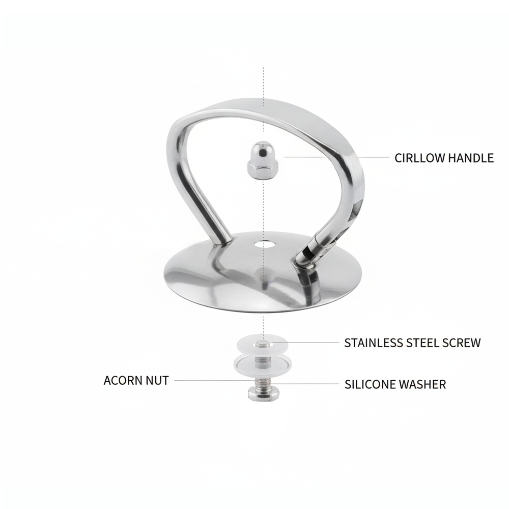 LineGrip Handle Series Stainless Steel Lid Knob for Cookware & Replacement Pot Lids