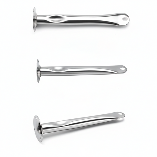 B-002 Vented Hollow-Core Stainless Steel Handle