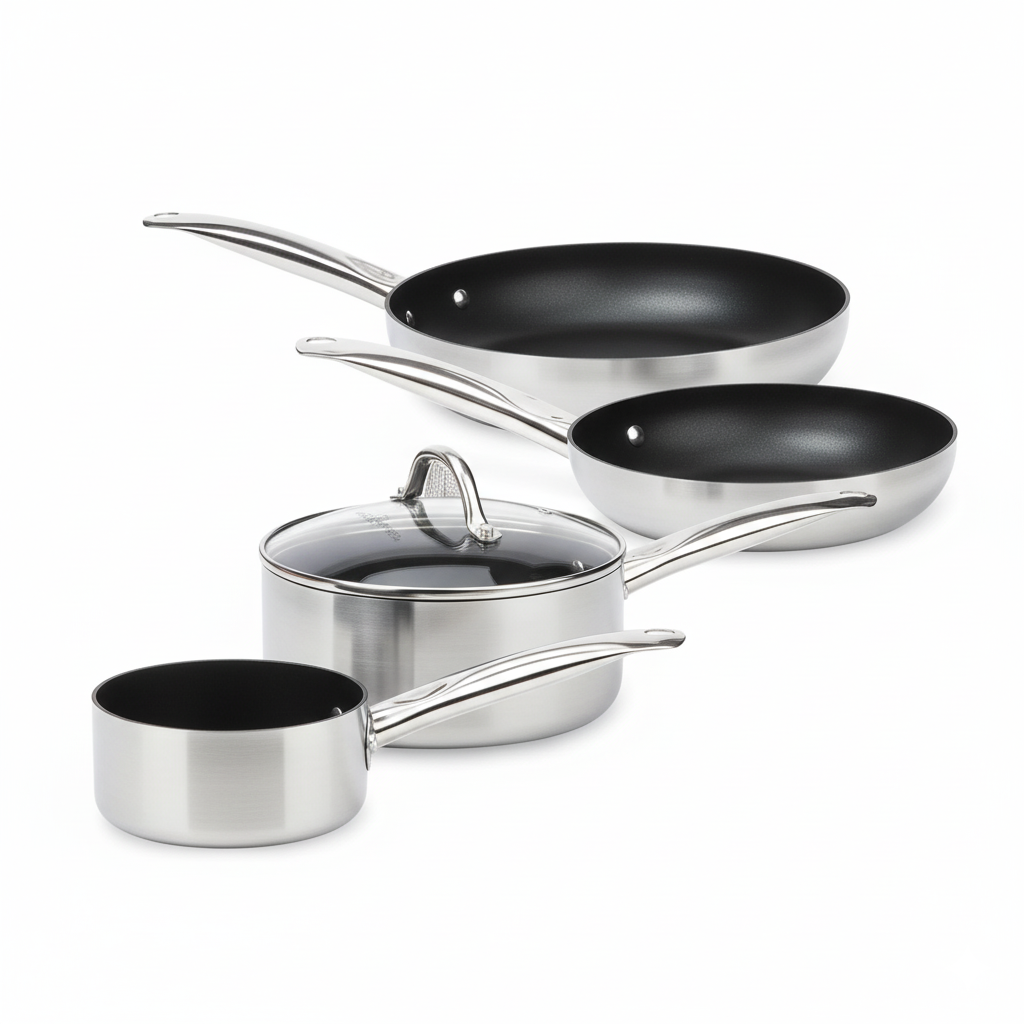 B-002 Vented Hollow-Core Stainless Steel Handle