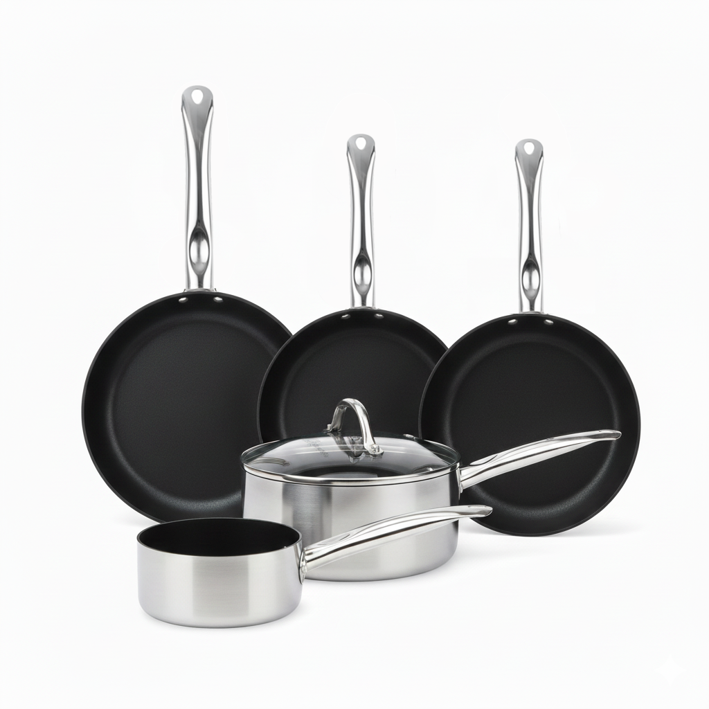 B-002 Vented Hollow-Core Stainless Steel Handle