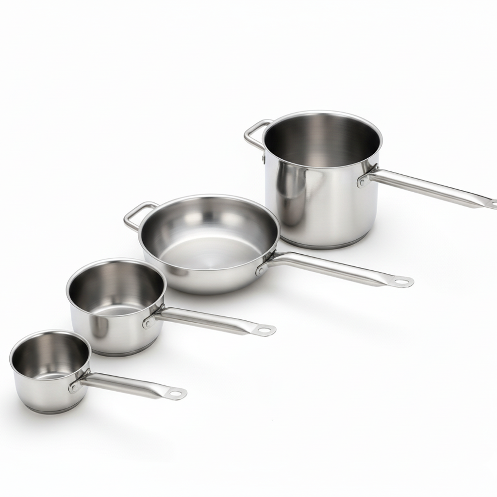 B-004 Hollow-Core Stainless Steel Cookware Handle