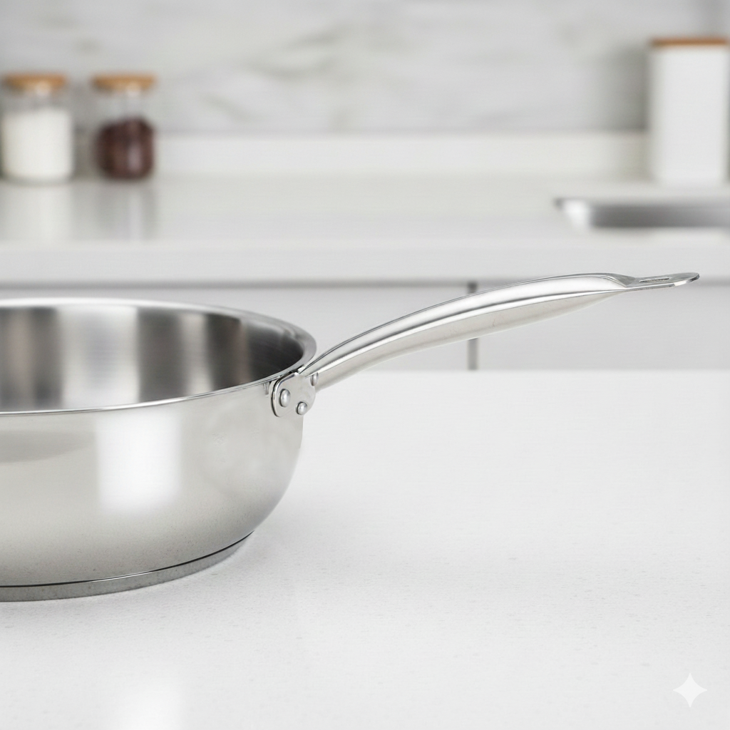 B-006 Hollow-Core Stainless Steel Cookware Handle