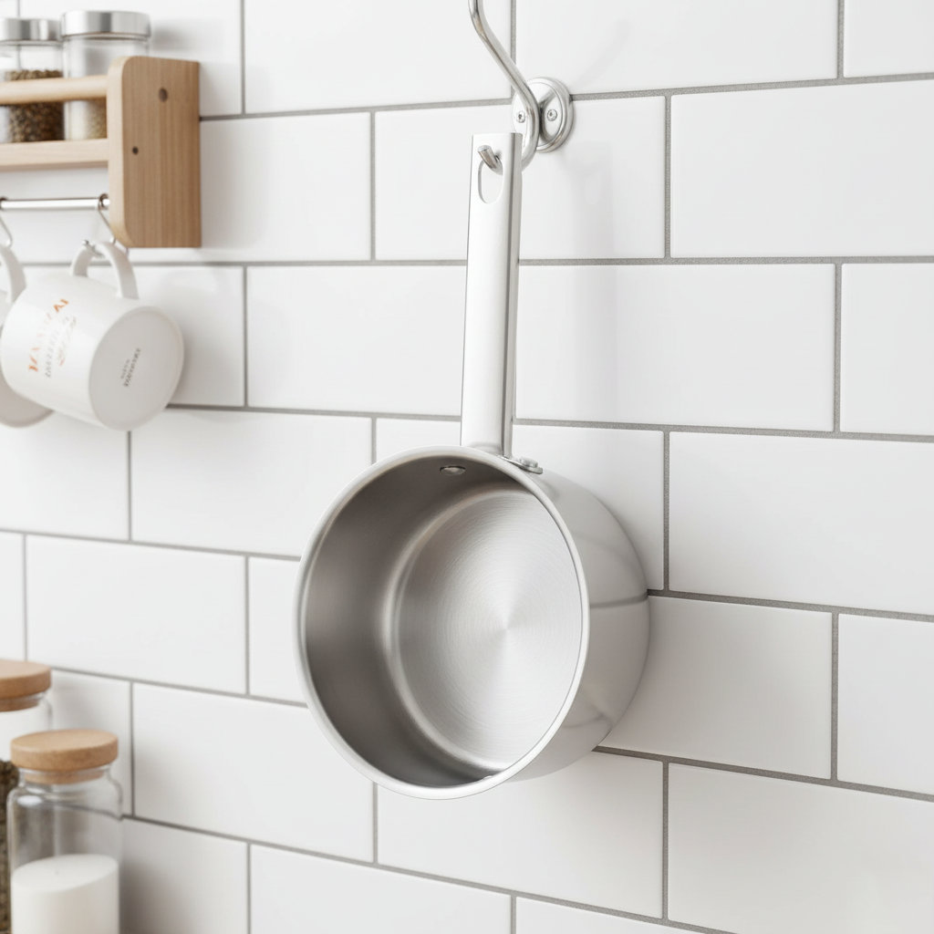 B-008 Square Tube Stainless Steel Handle – Durable, Heat-Resistant Design for Premium Cookware