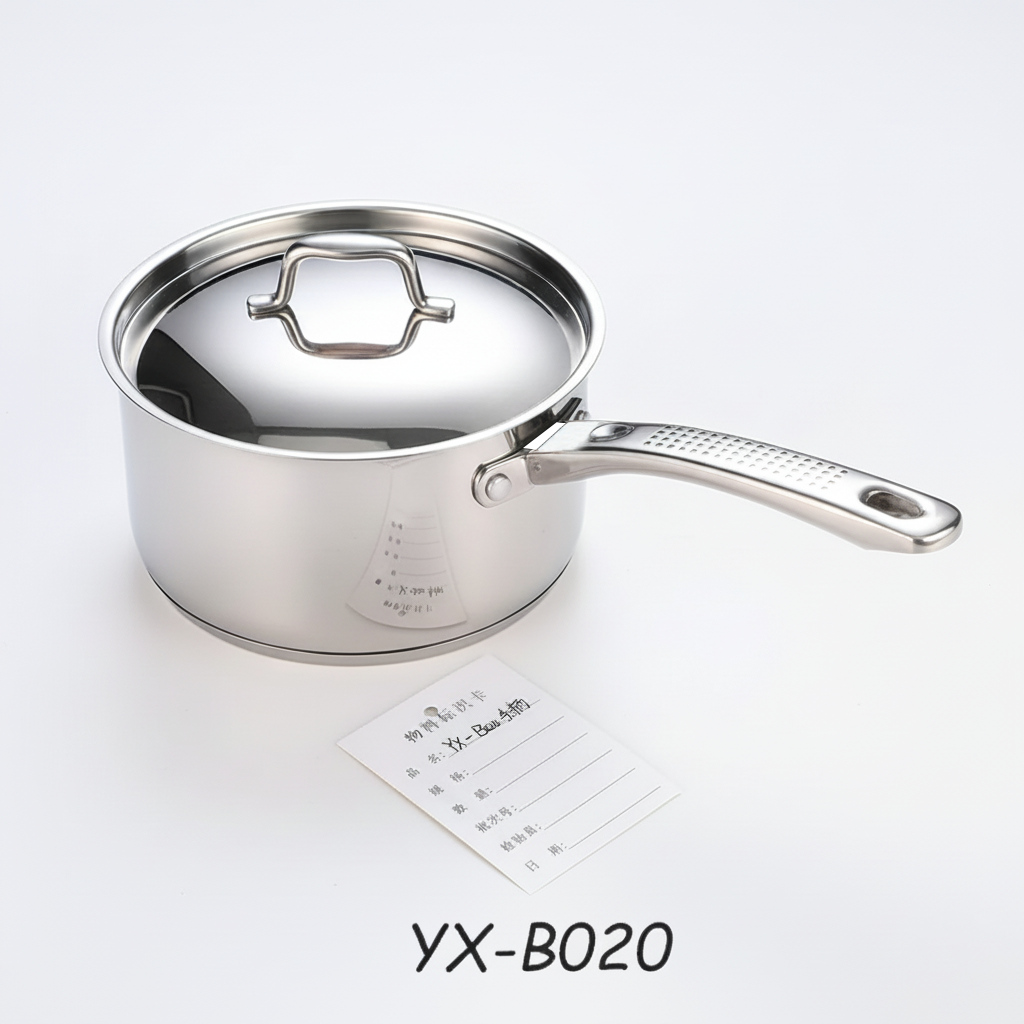 B-020 Hollow-Core Stainless Steel Cookware Handle-Extended Base Handles