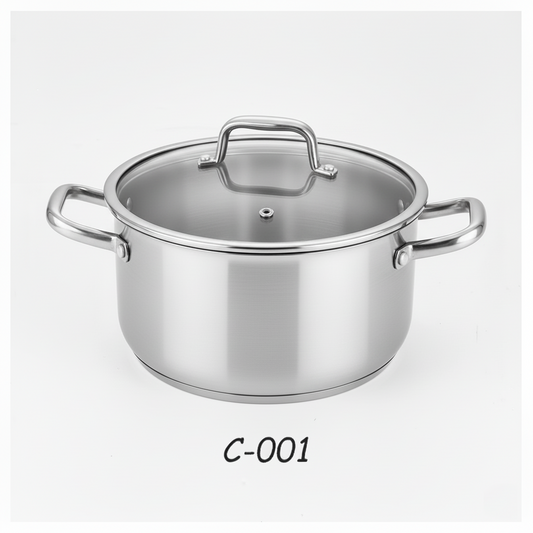 C-001 Hollow-Core Stainless Steel Side Loop Handles