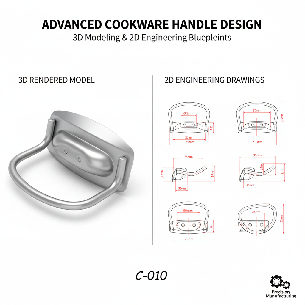 Loop Handle Diy C-010 Wire-Framed Side Hand Loop Handles – steelwareparts