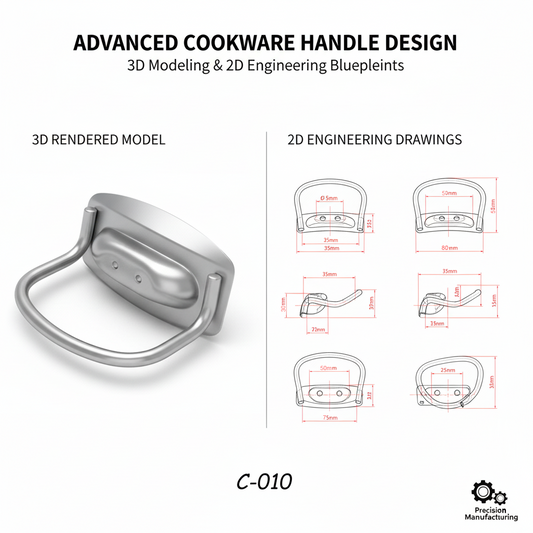 C-010 Wire-Framed Side Hand Loop Handles