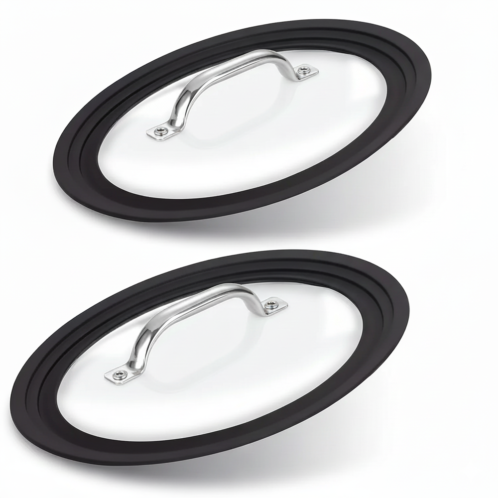 Horizon Square Grip Handle Series-Universal Stainless Steel Handles for Cookware, Cabinets & Doors