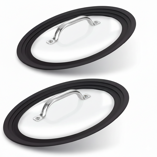 Horizon Square Grip Handle Series-Universal Stainless Steel Handles for Cookware, Cabinets & Doors