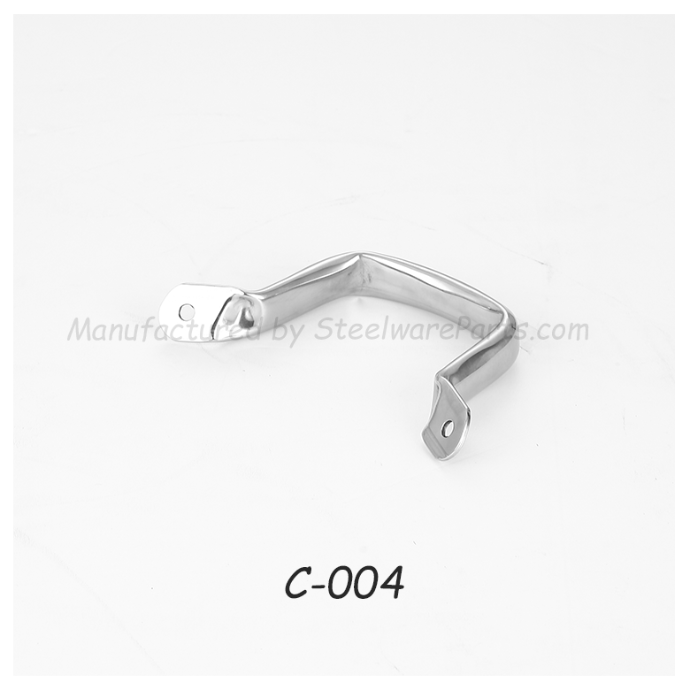 Stainless Steel Side Loop Handles Collection for Cookware – Rivet or Weld-on Mount