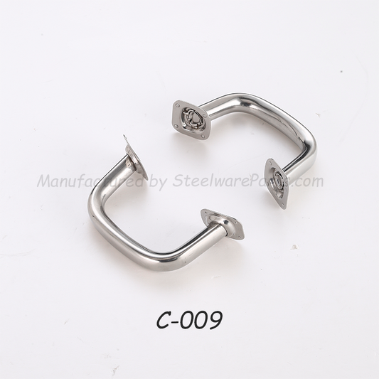 C-009 Hollow-Core Stainless Steel Side Loop Handles