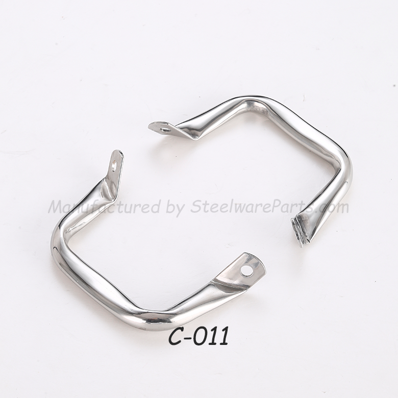 Stainless Steel Side Loop Handles Collection for Cookware – Rivet or Weld-on Mount