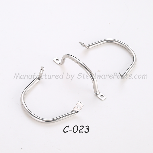 C-023 Stainless Steel Cookware Handle Set (Body Handle + Lid Knob)