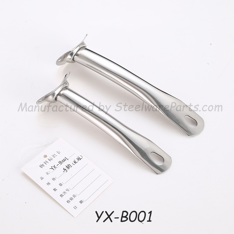 B-001 Hollow-Core Stainless Steel Cookware Handle