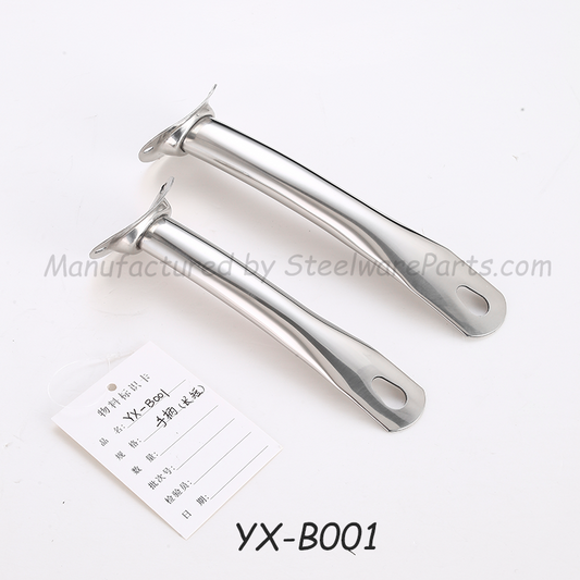 B-001 Hollow-Core Stainless Steel Cookware Handle