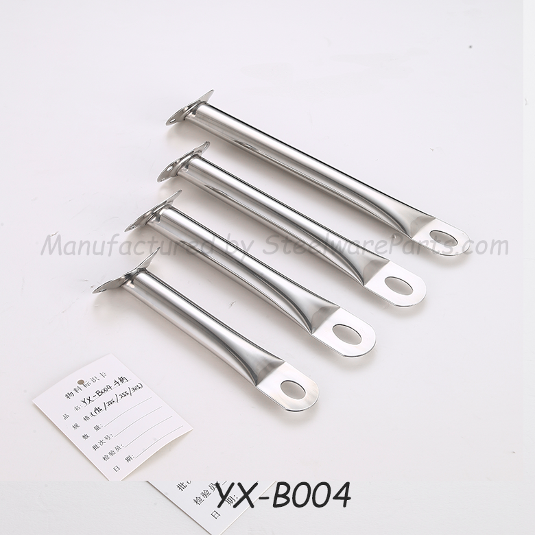 B-004 Hollow-Core Stainless Steel Cookware Handle