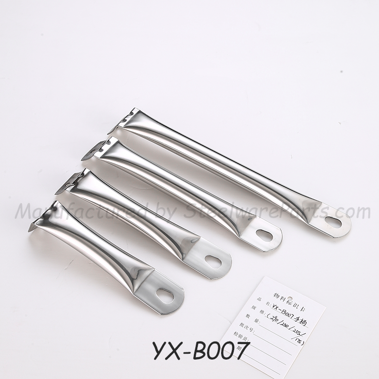 B-007 Hollow-Core Stainless Steel Cookware Handle