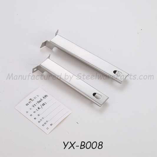 B-008 Square Tube Stainless Steel Handle – Durable, Heat-Resistant Design for Premium Cookware