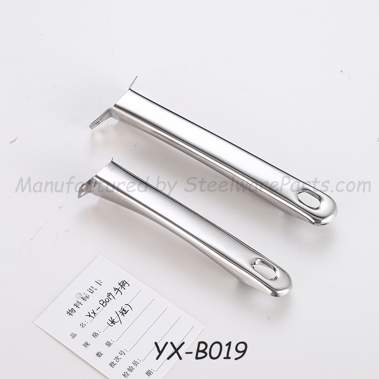 B-019 Hollow-Core Stainless Steel Cookware Handle-Extended Base Handles