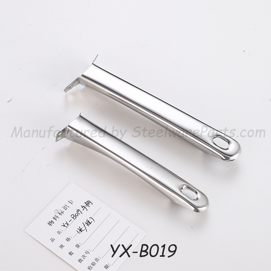 B-019 Hollow-Core Stainless Steel Cookware Handle-Extended Base Handles