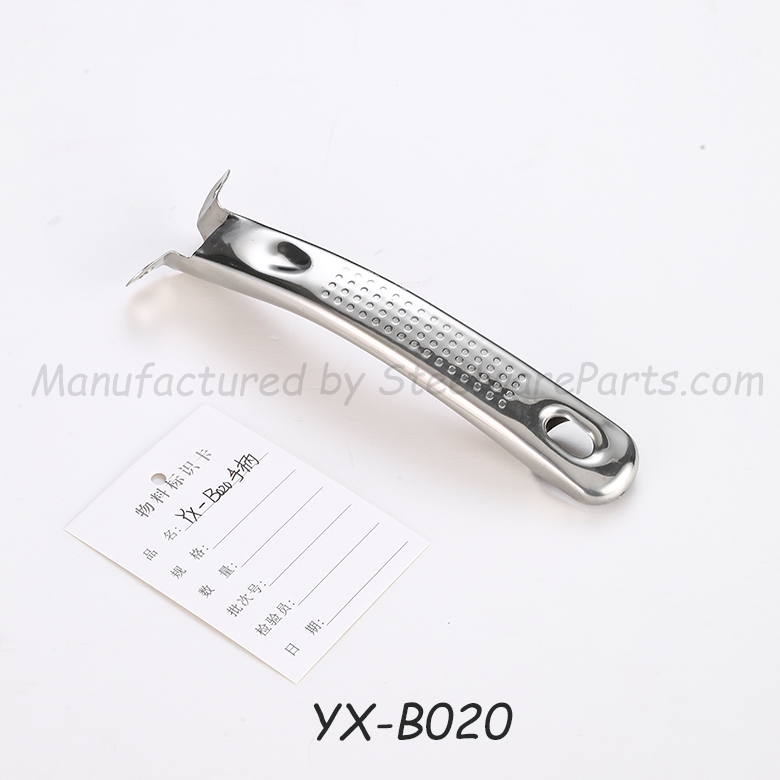 B-020 Hollow-Core Stainless Steel Cookware Handle-Extended Base Handles