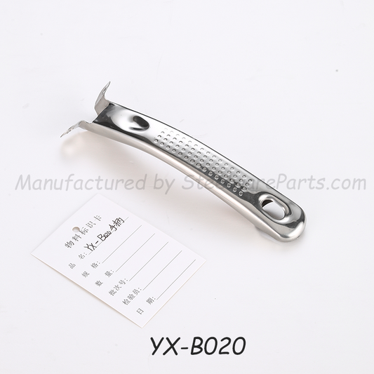 B-020 Hollow-Core Stainless Steel Cookware Handle-Extended Base Handles